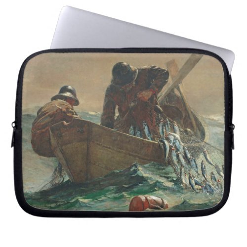 The Herring net 1885 oil on canvas Laptop Sleeve