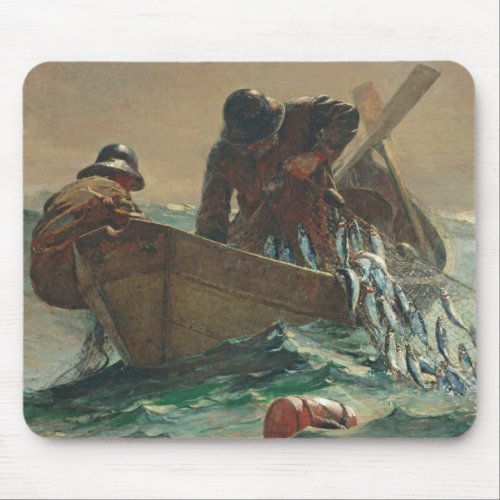 The Herring net 1885 oil on canvas Mouse Pad