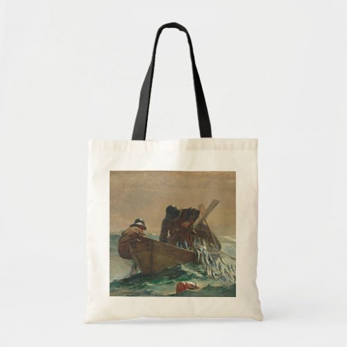 The Herring net 1885 oil on canvas Tote Bag