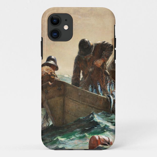 The Herring Net by Winslow Homer. Case-Mate iPhone Case (Back)