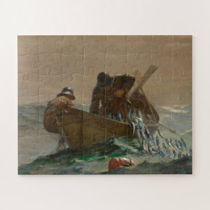 The Herring Net, Winslow Homer Jigsaw Puzzle