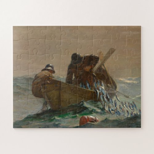 The Herring Net Winslow Homer Jigsaw Puzzle