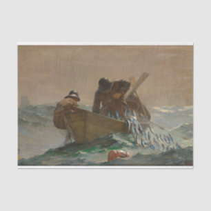 The Herring Net, Winslow Homer Tissue Paper