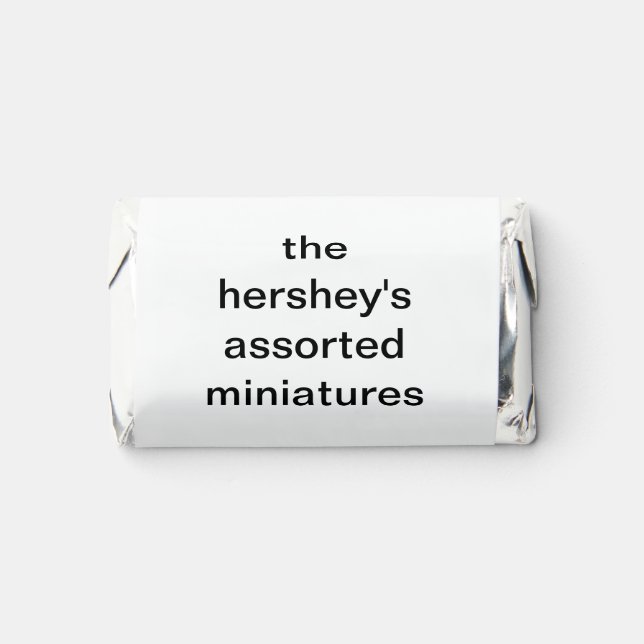 the hershey's assorted miniatures (Front)