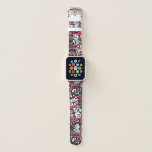 The Hex Girls Punk Plaid Pattern Apple Watch Band