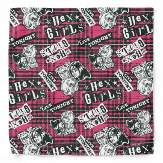 The Hex Girls Punk Plaid Pattern Bandana