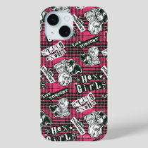 The Hex Girls Punk Plaid Pattern iPhone 15 Case