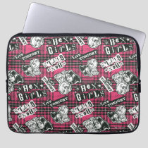 The Hex Girls Punk Plaid Pattern Laptop Sleeve