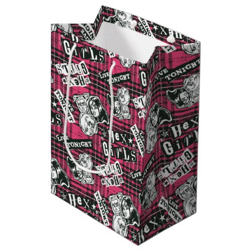 The Hex Girls Punk Plaid Pattern Medium Gift Bag