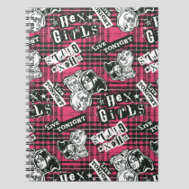 The Hex Girls Punk Plaid Pattern Notebook