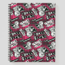 The Hex Girls Punk Plaid Pattern Notebook