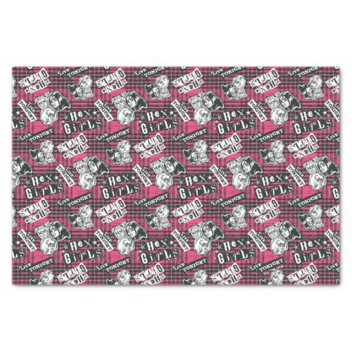 The Hex Girls Punk Plaid Pattern Tissue Paper