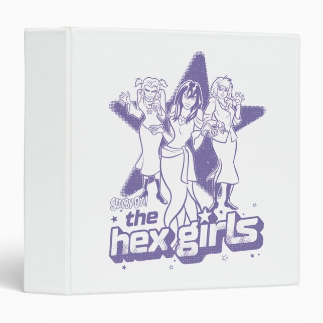 The Hex Girls Star Power 3 Ring Binder (Front/Spine)