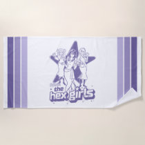 The Hex Girls Star Power Beach Towel