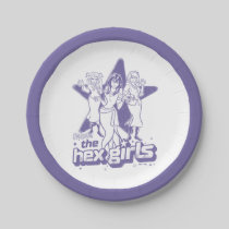 The Hex Girls Star Power Paper Plates
