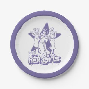 The Hex Girls Star Power Paper Plates