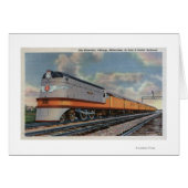 The Hiawatha #2 Railroad Train (Front Horizontal)