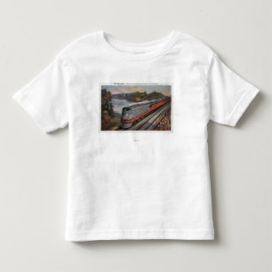 The Hiawatha Streamline Train Toddler T-shirt