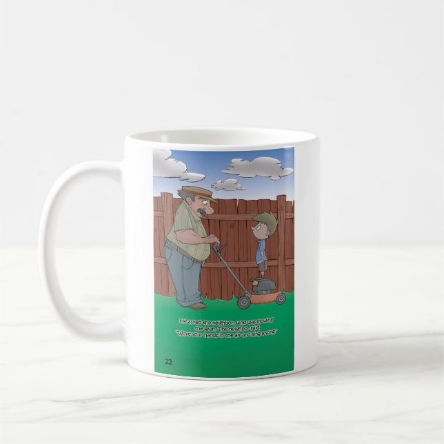 The Hiccup Book - mug - The Neighbor (Left)