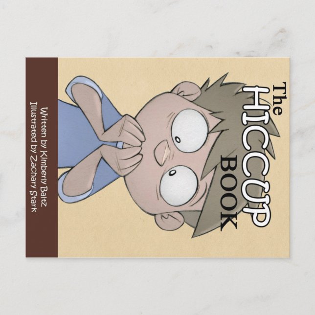 The Hiccup Book - postcard (Front)