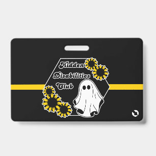 the hidden invisibility club with contact info badge