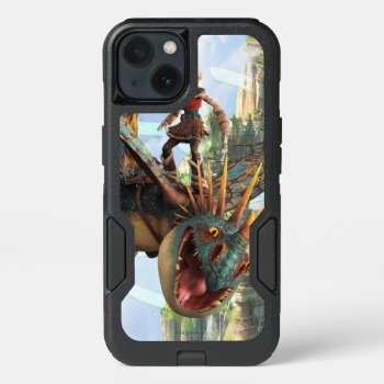 The Hidden World | Astrid On Stormfly's Back Iphone 13 Case by howtotrainyourdragon at Zazzle