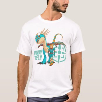 The Hidden World | Astrid & Stormfly In Armor T-shirt by howtotrainyourdragon at Zazzle