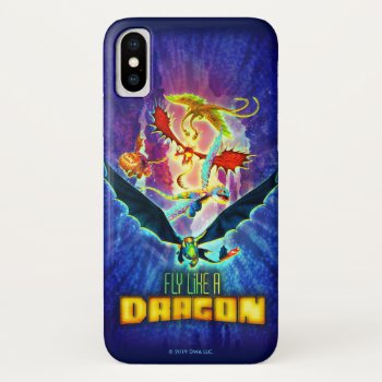 The Hidden World | Fly Like A Dragon Iphone Xs Case by howtotrainyourdragon at Zazzle