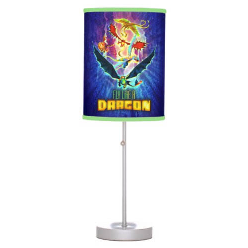 The Hidden World  Fly Like A Dragon Table Lamp