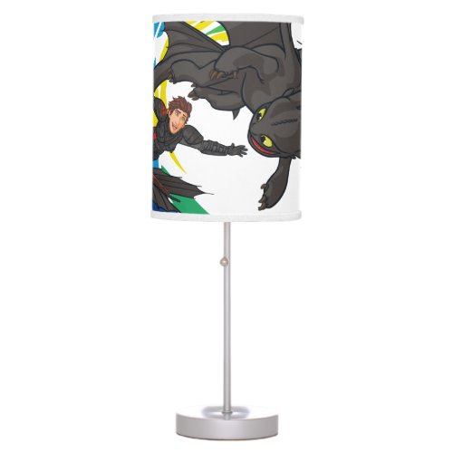 The Hidden World  Hiccup  Toothless Glide Table Lamp