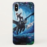The Hidden World | Hiccup, Toothless, &amp; Light Fury iPhone XS Case