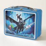 The Hidden World | Hiccup, Toothless, &amp; Light Fury Metal Lunch Box