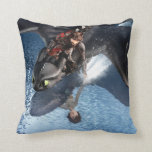 The Hidden World | Hiccup &amp; Toothless Reflections Throw Pillow