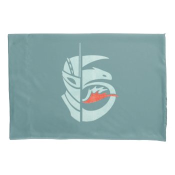The Hidden World | Hiccup & Toothless Split Icon Pillow Case by howtotrainyourdragon at Zazzle