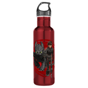 Custom How To Train Your Dragon Stainless Steel Water Bottle By Proas -  Artistshot