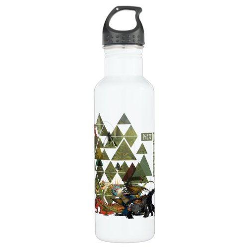 The Hidden World  New Berk The Myth Is Real Stainless Steel Water Bottle