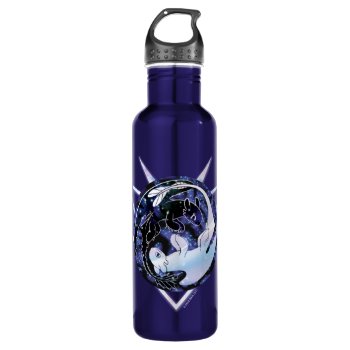The Hidden World | Night & Light Fury Icon Stainless Steel Water Bottle by howtotrainyourdragon at Zazzle