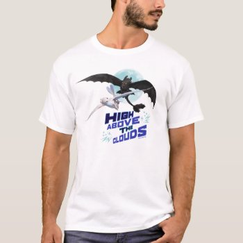 The Hidden World | Night & Light Fury Moonlit Ride T-shirt by howtotrainyourdragon at Zazzle