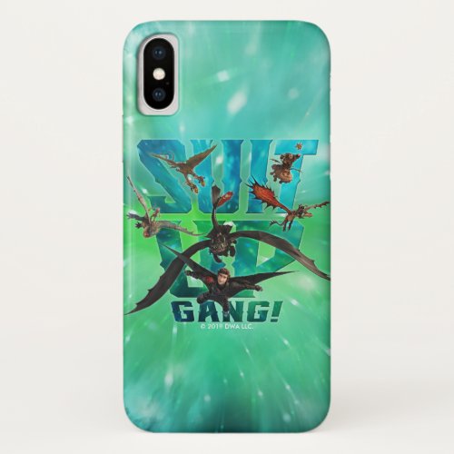The Hidden World  Riders  Dragons Suit Up Gang iPhone XS Case