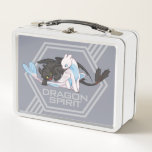 The Hidden World | Toothless &amp; Light Fury Metal Lunch Box at Zazzle