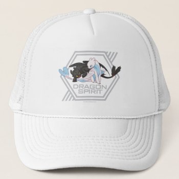 The Hidden World | Toothless & Light Fury Trucker Hat by howtotrainyourdragon at Zazzle