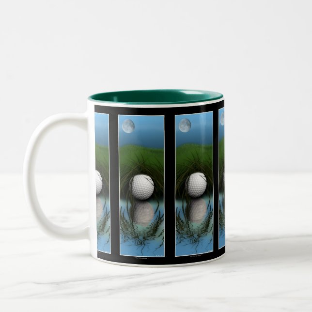 "THE HIDING PLACE" Funny Golfer's Mug (Left)