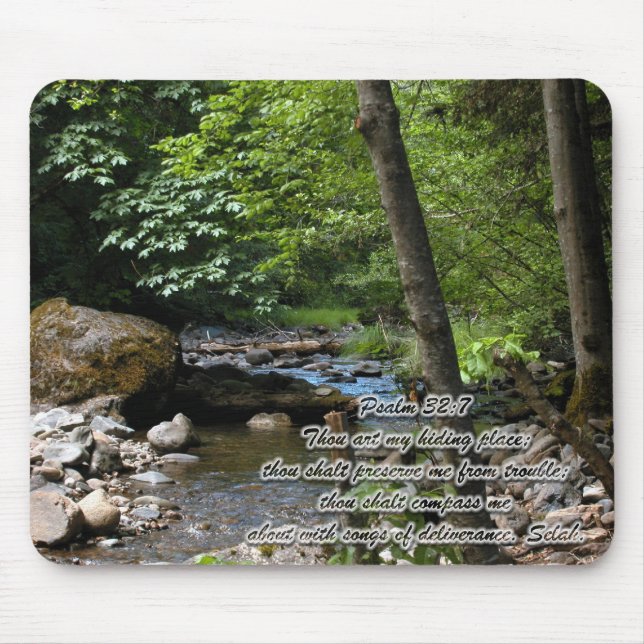 The Hiding Place Mouse Pad (Front)