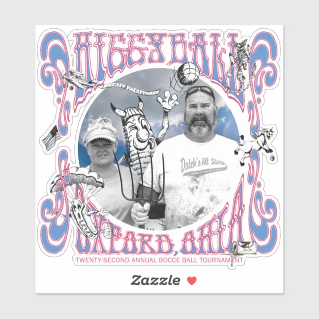 The Higgyball Gothic Sticker! Sticker (Sheet)