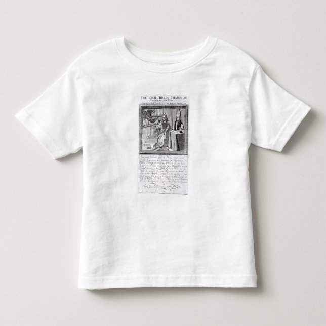 The High Church Champion, Pleading his own Toddler T-shirt (Front)