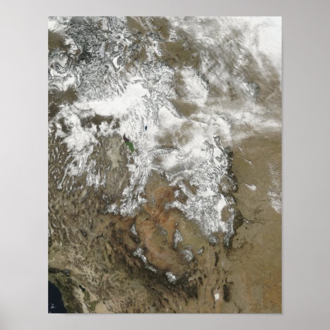 The high peaks of the Rocky Mountains Poster (Front)