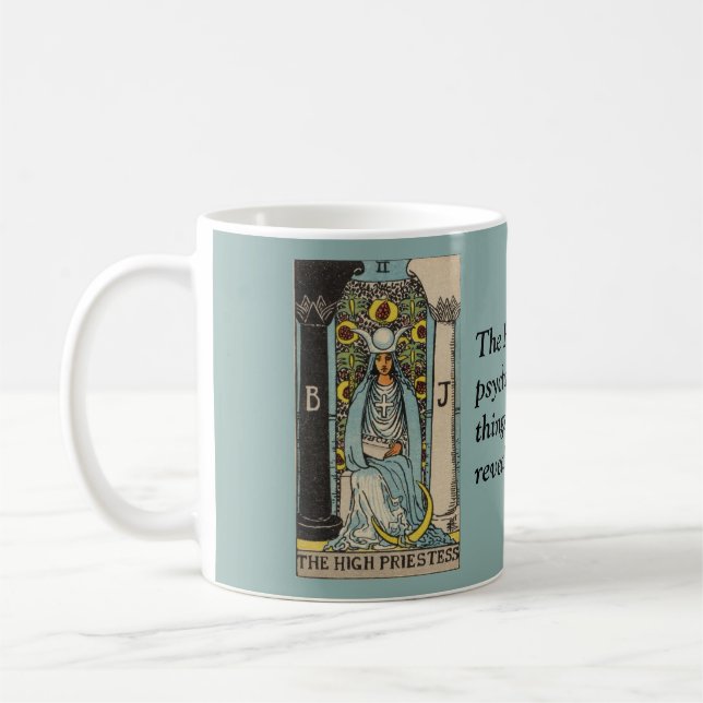 The High Priestess Coffee Mug (Left)