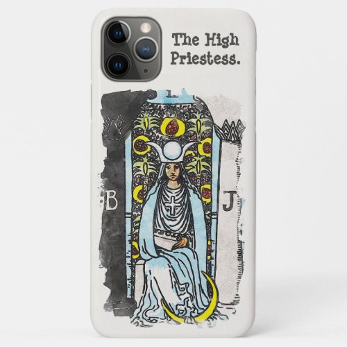 The High Priestess Major Arcana Tarot Card iPhone 11 Pro Max Case