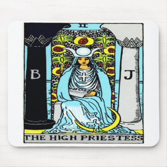 The High Priestess Mouse Pad (Front)