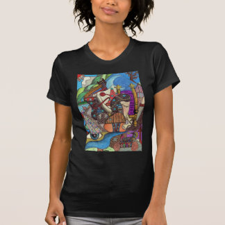 The High Priestess Tarot card by Kaye Talvilahti T-Shirt